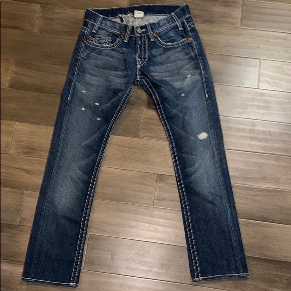 True Religion Vintage Y2K Low Rise Boot Cut Jeans - Picture 1 of 10
